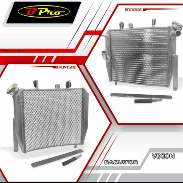 Detail Gambar Dimensi Radiator Vixion Nomer 5