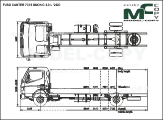 Detail Gambar Dimensi Truk Fuso Nomer 47