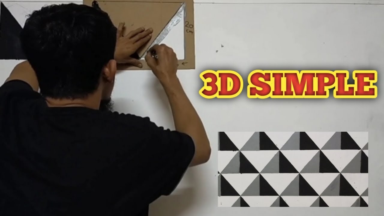 Detail Gambar Dinding 3d Simple Nomer 46