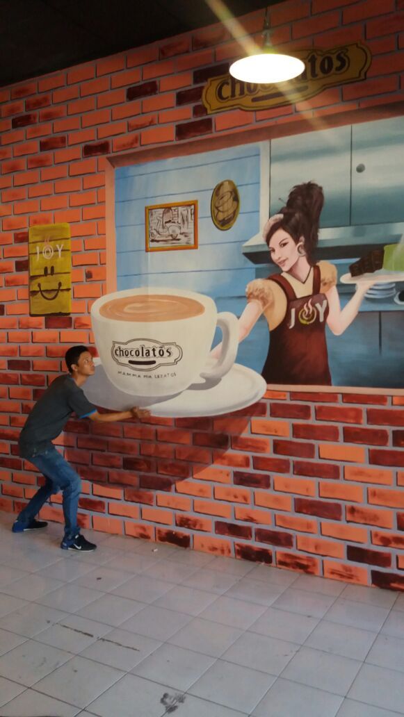 Detail Gambar Dinding Cafe 3d Nomer 51