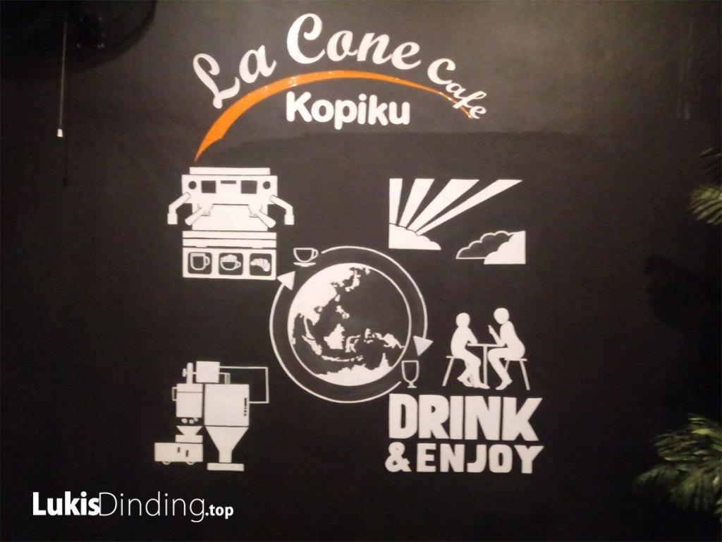 Detail Gambar Dinding Cafe Keren Hitam Putih Nomer 46