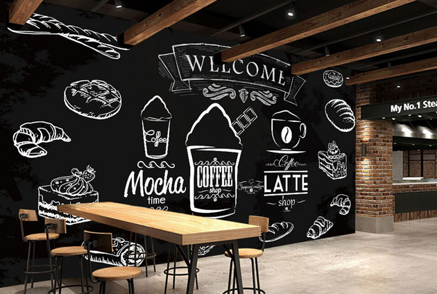 Detail Gambar Dinding Cafe Sederhana Nomer 2