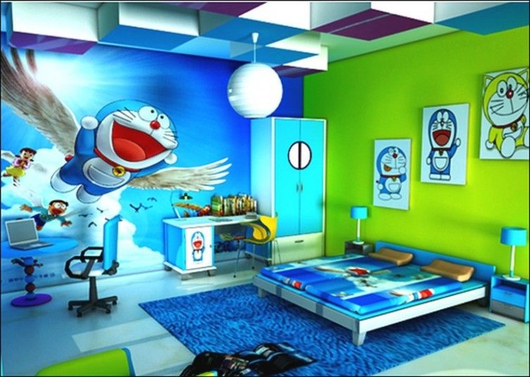 Detail Gambar Dinding Kamar Doraemon Nomer 3