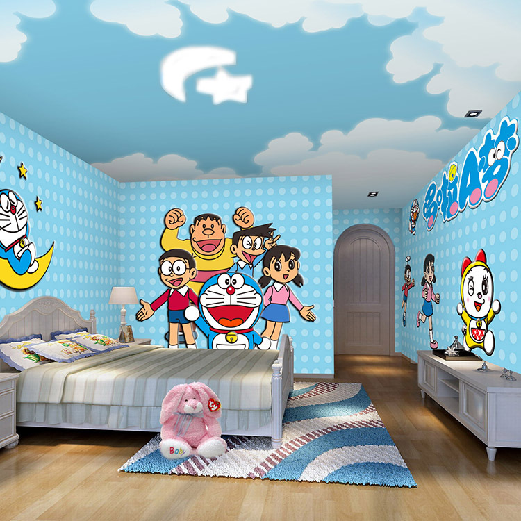 Detail Gambar Dinding Kamar Doraemon Nomer 44