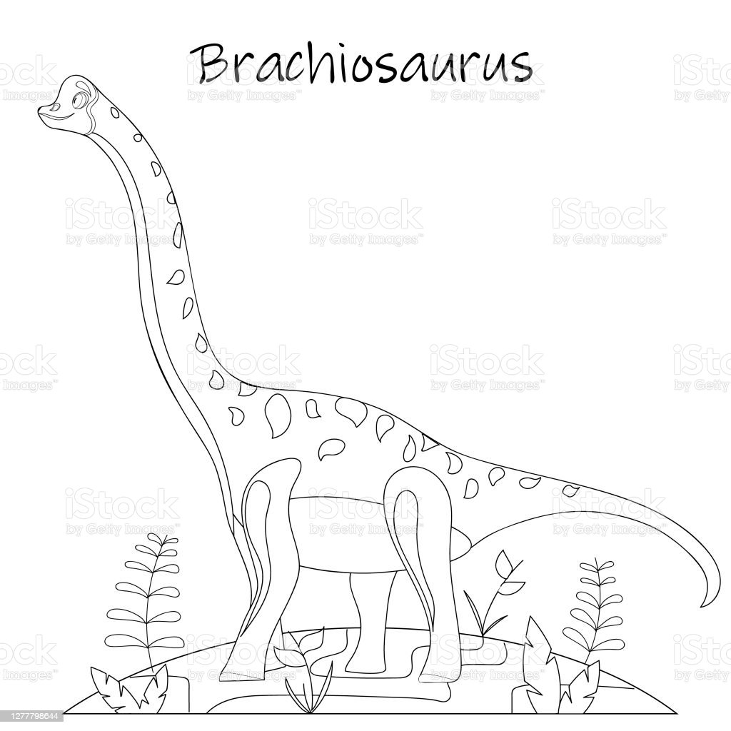Detail Gambar Dinosaurus Hitam Putih Nomer 13