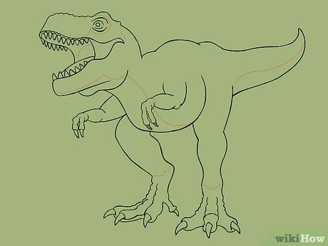 Detail Gambar Dinosaurus Mudah Nomer 10