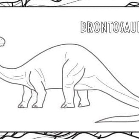 Detail Gambar Dinosaurus Untuk Diwarnai Nomer 23