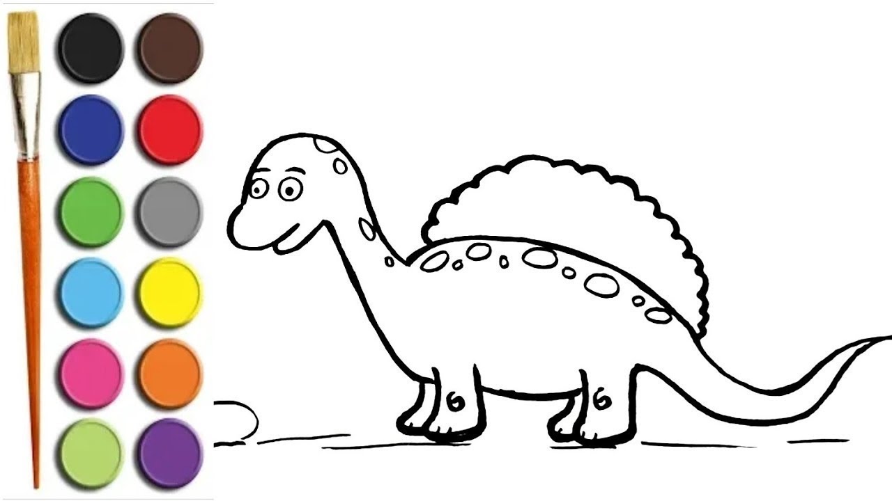Detail Gambar Dinosaurus Untuk Mewarnai Nomer 33