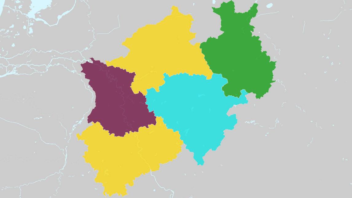 Detail Nordrhein Westfalen Karte Nomer 12