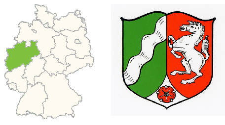 Detail Nordrhein Westfalen Karte Nomer 15