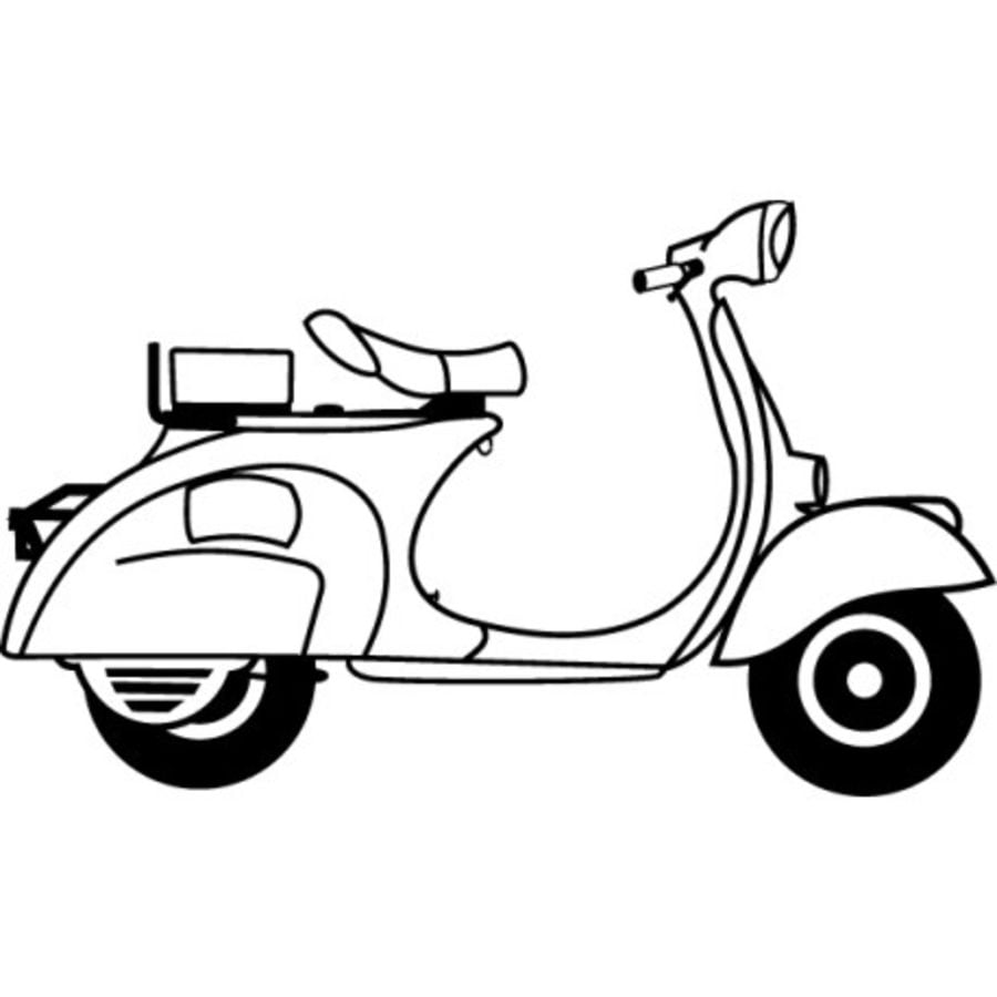 Detail Vespa Ausmalbild Nomer 11