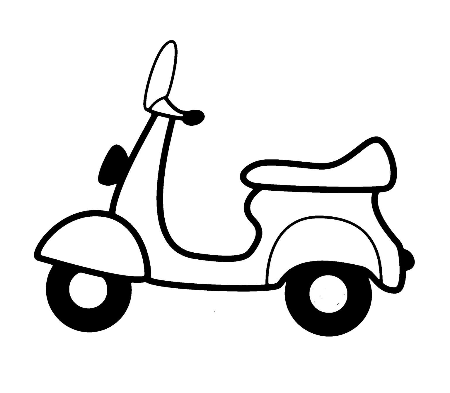 Detail Vespa Ausmalbild Nomer 4