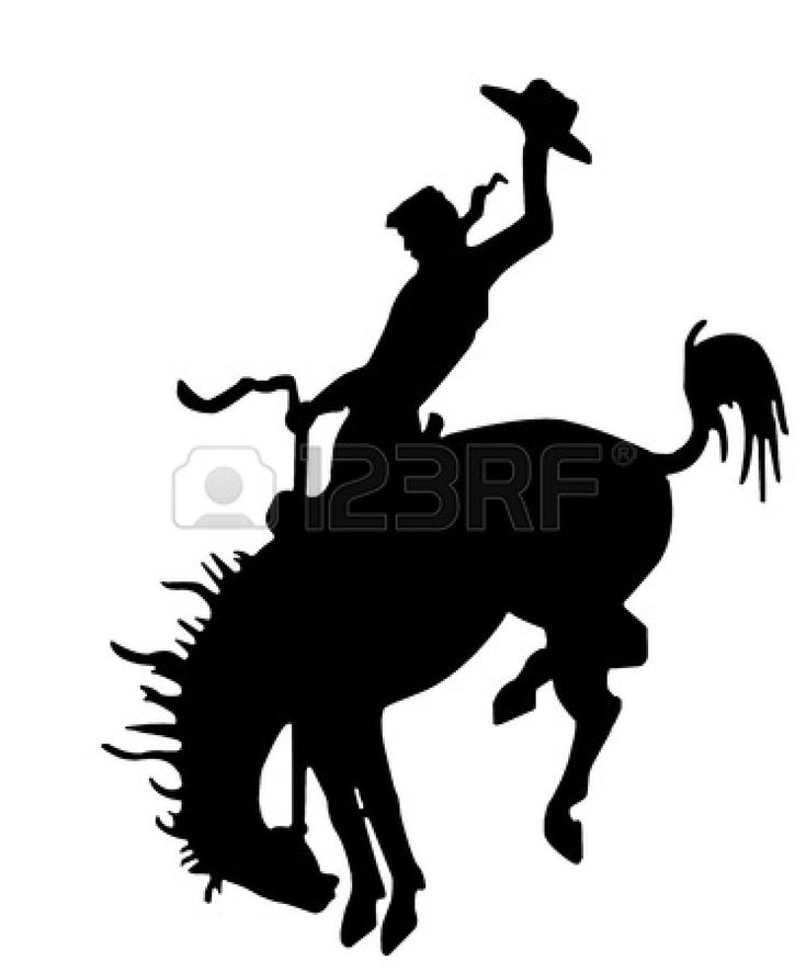 Detail Cowboy On Horse Clipart Nomer 6