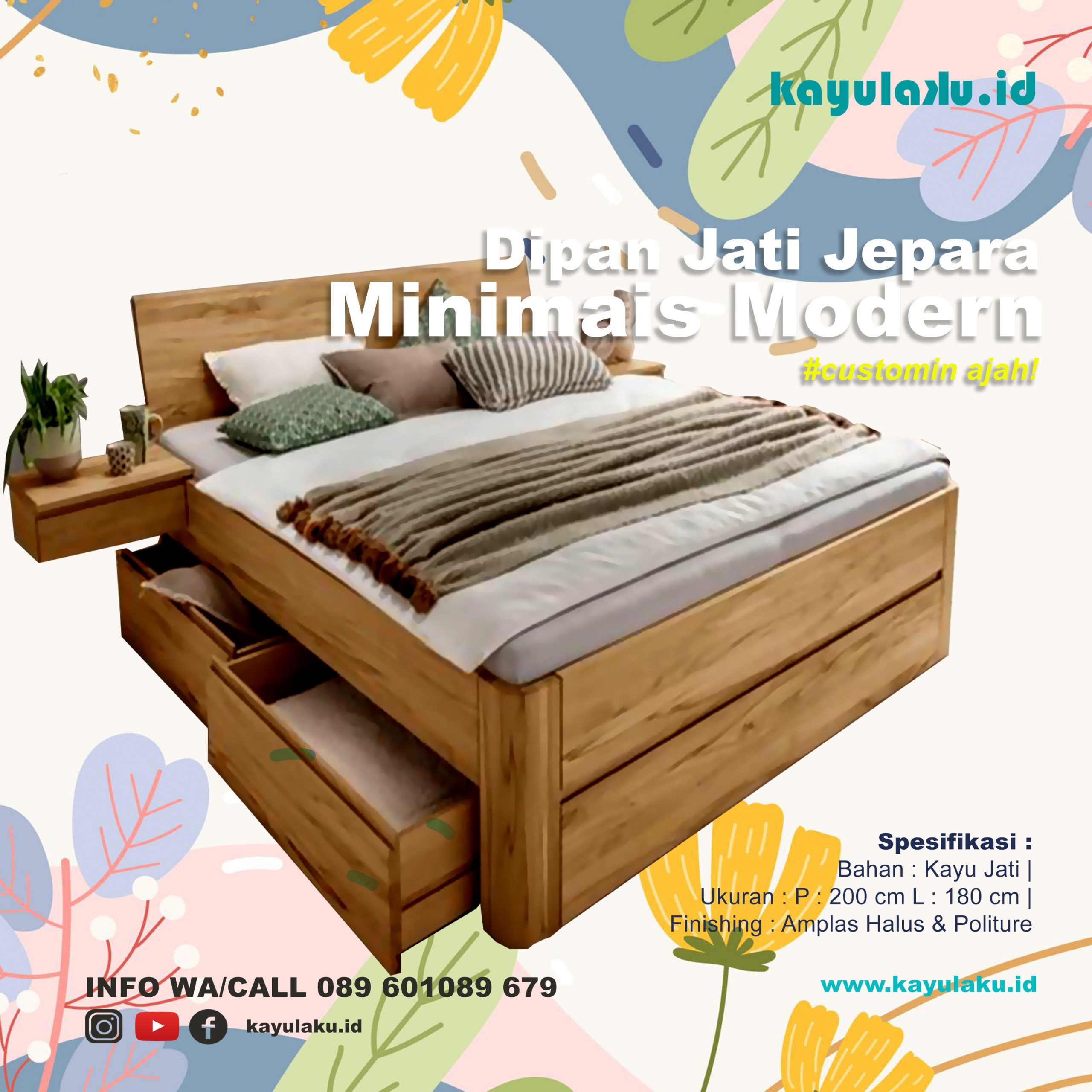 Detail Gambar Dipan Kayu Minimalis Nomer 53