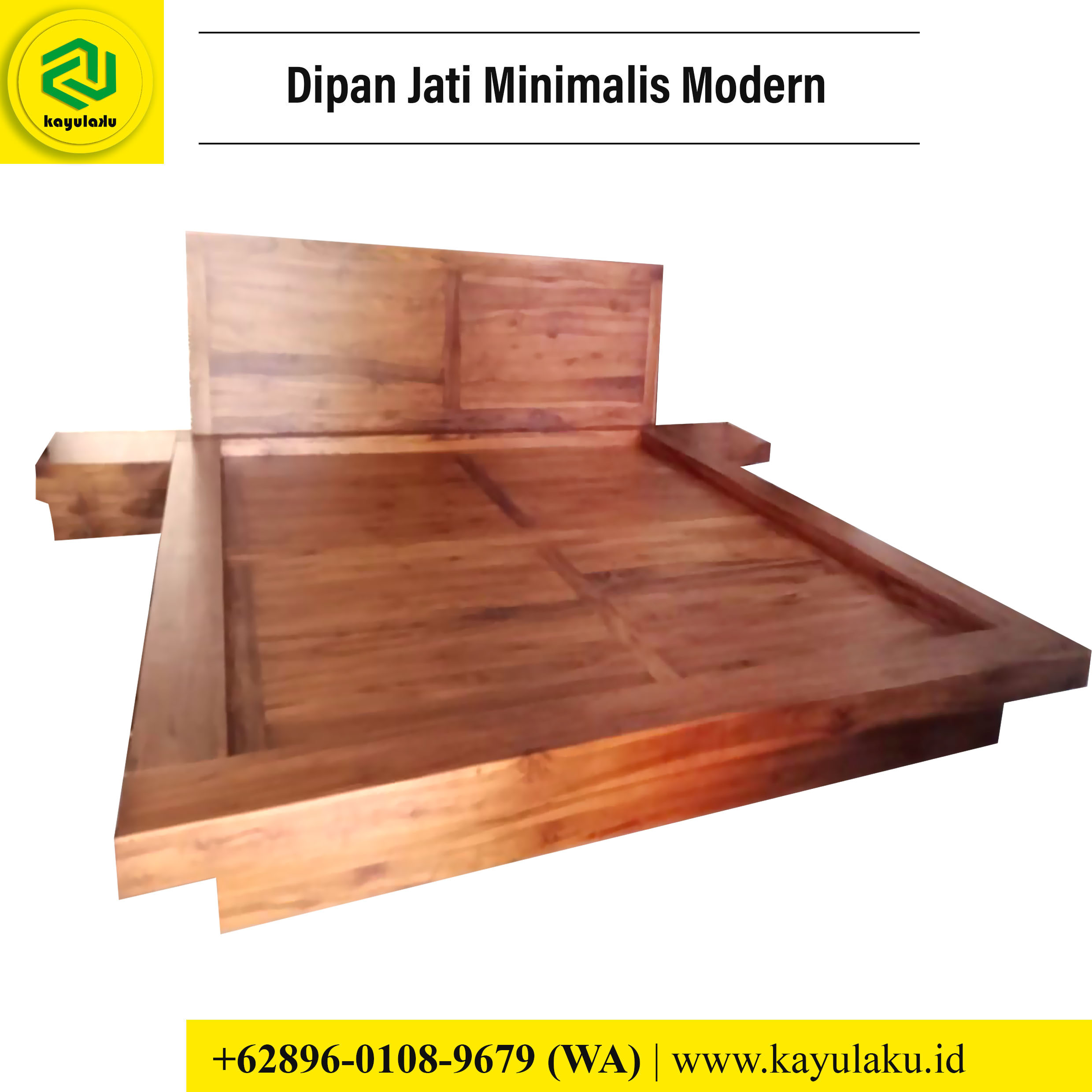 Detail Gambar Dipan Minimalis Kayu Jati Nomer 33