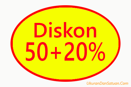 Gambar Diskon 50 Plus 20 - KibrisPDR