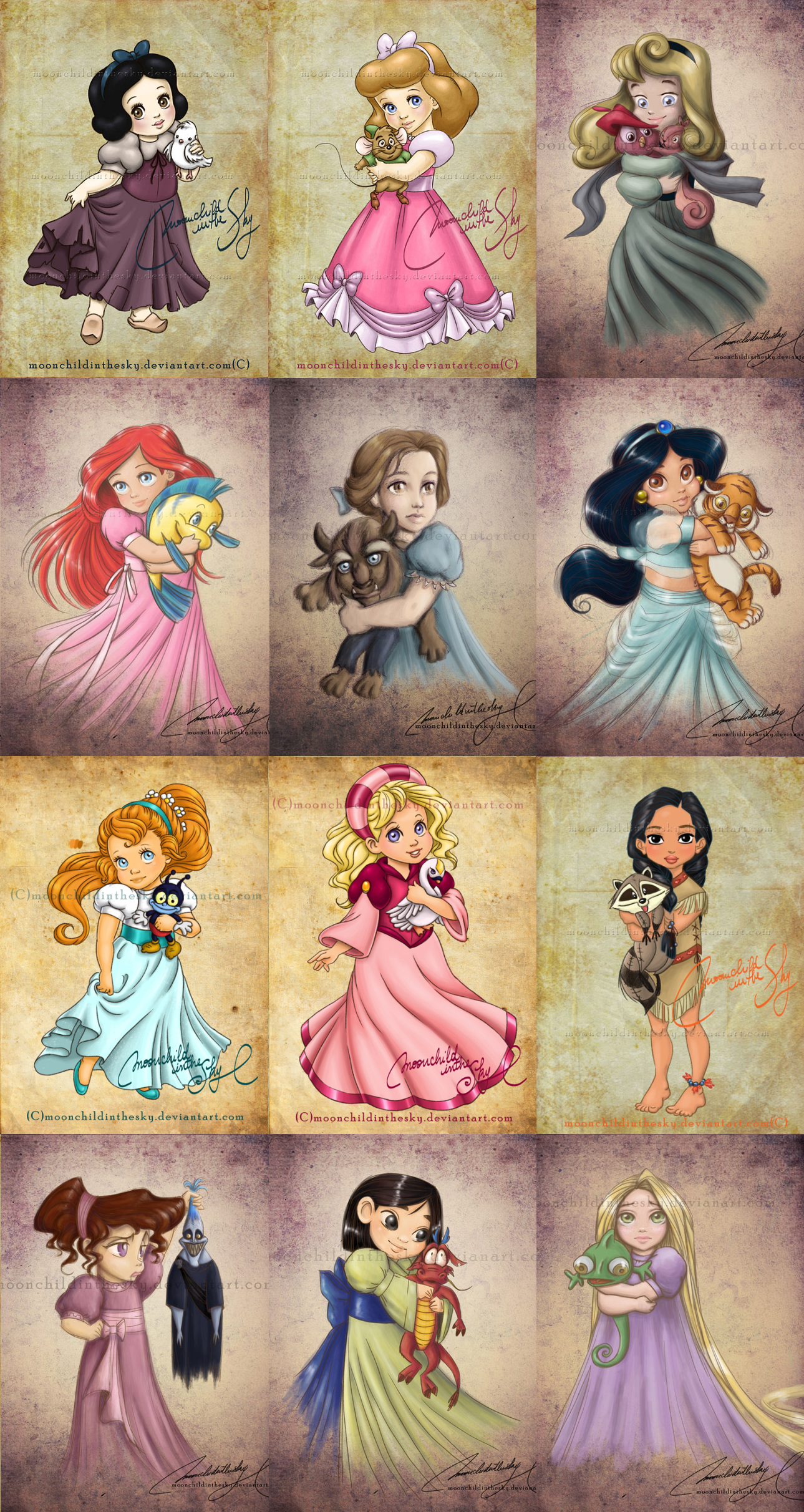 Detail Gambar Disney Yang Imut Princess Jasmine Baby Nomer 11