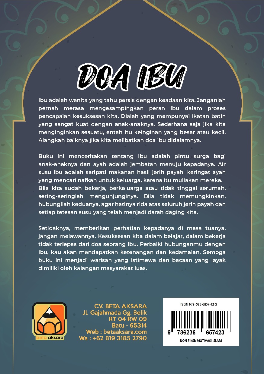 Detail Gambar Doa Ibu Nomer 30