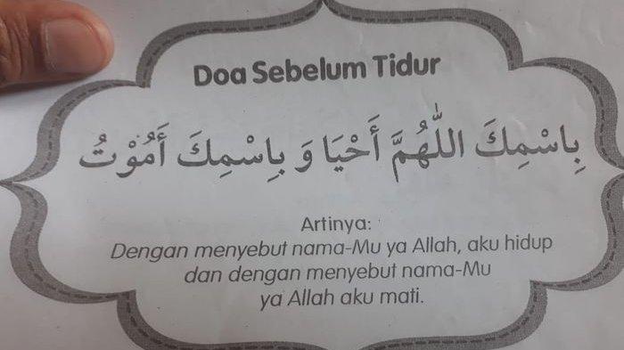 Gambar Doa Mau Tidur - KibrisPDR