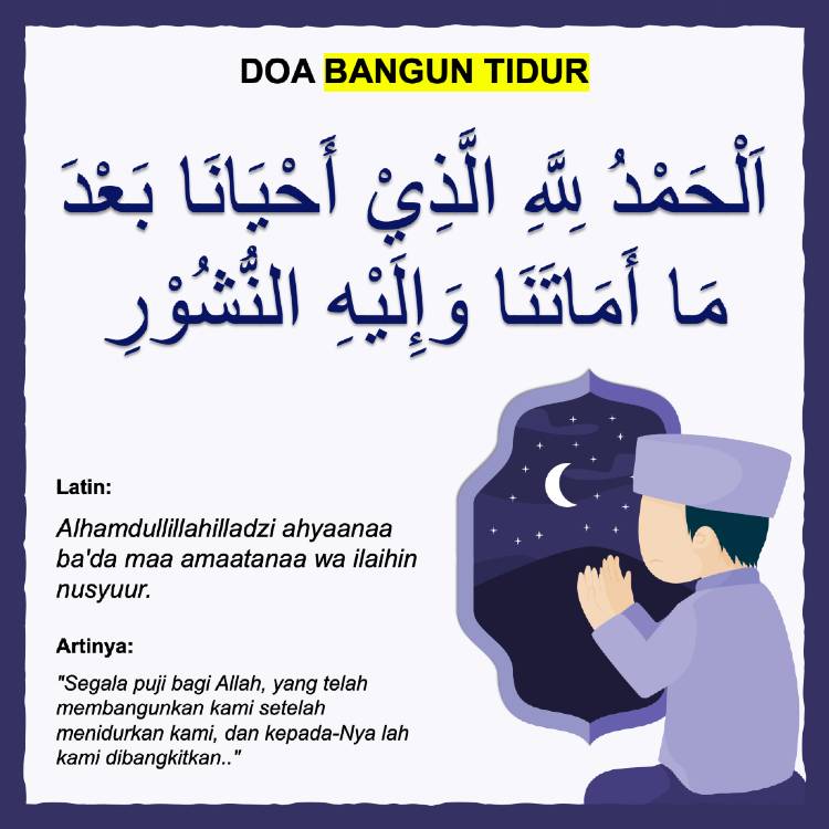 Detail Gambar Doa Mau Tidur Nomer 49