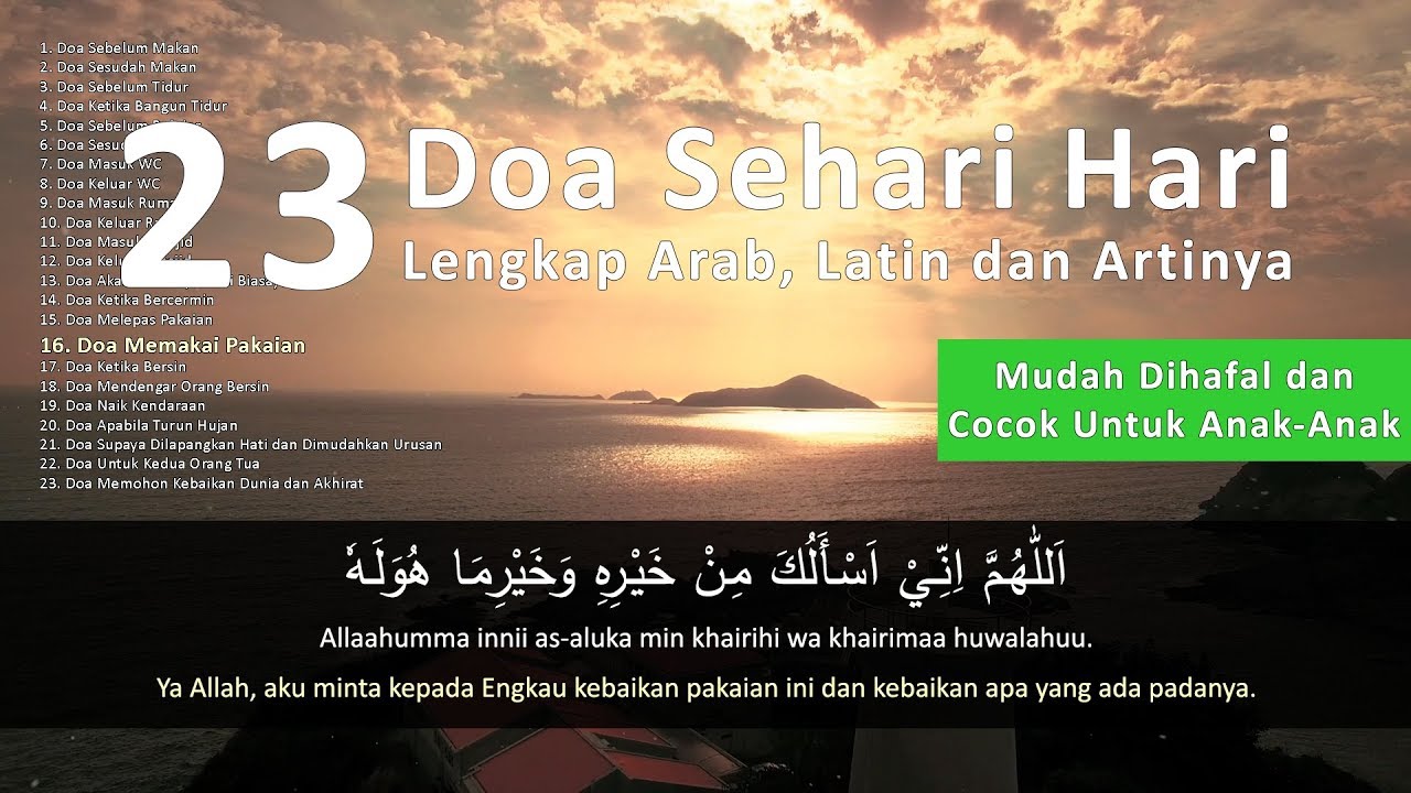 Detail Gambar Doa Sehari Hari Nomer 30