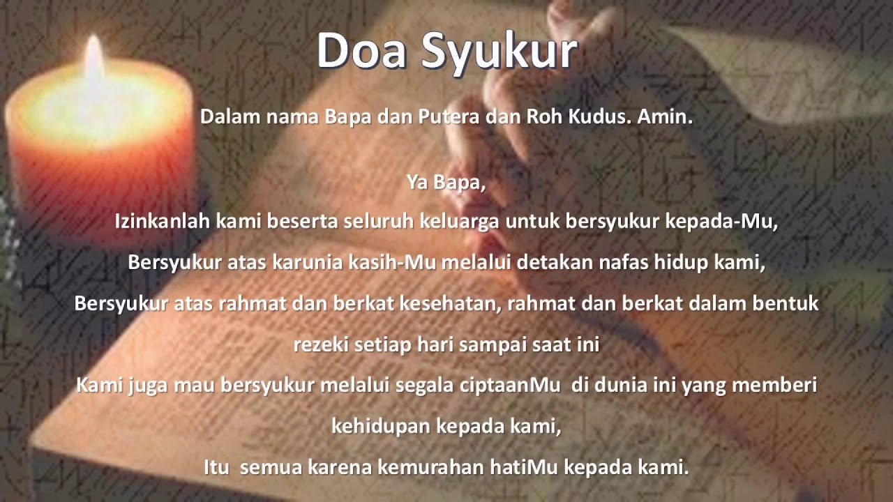 Detail Gambar Doa Syukur Nomer 12