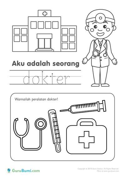 Gambar Dokter Gambar Guru Tk - KibrisPDR