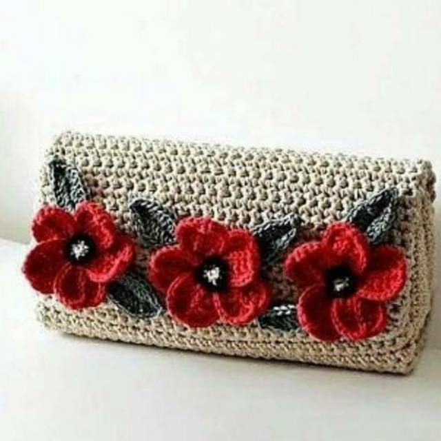 Detail Gambar Dompet Rajut Nomer 28
