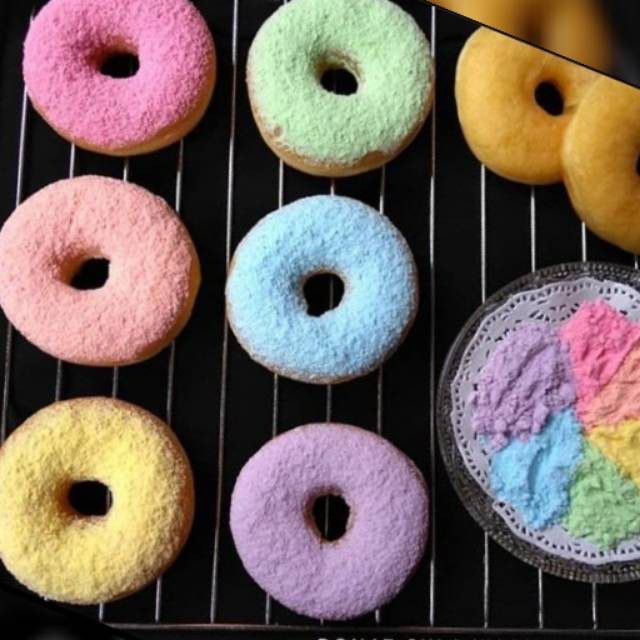 Detail Gambar Donat Warna Warni Nomer 29