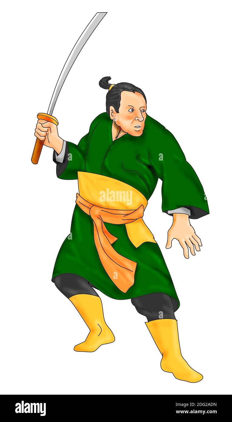 Detail Samurai Action Poses Nomer 12