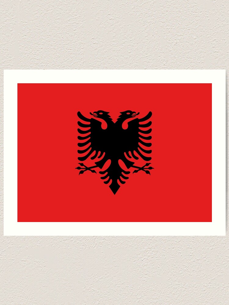 Detail Adler Albanische Flagge Nomer 15