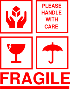 Fragile Sticker - KibrisPDR