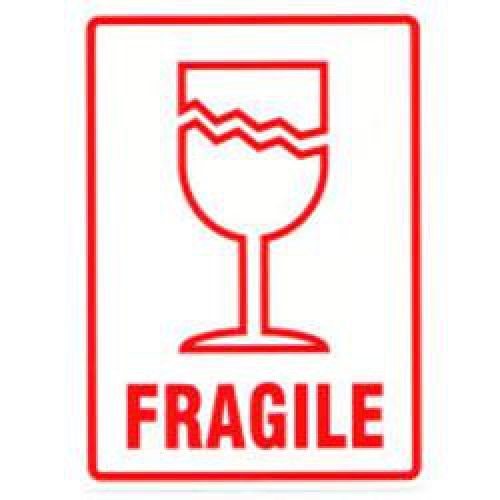 Detail Fragile Sticker Nomer 14