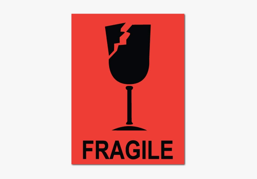 Detail Fragile Sticker Nomer 16