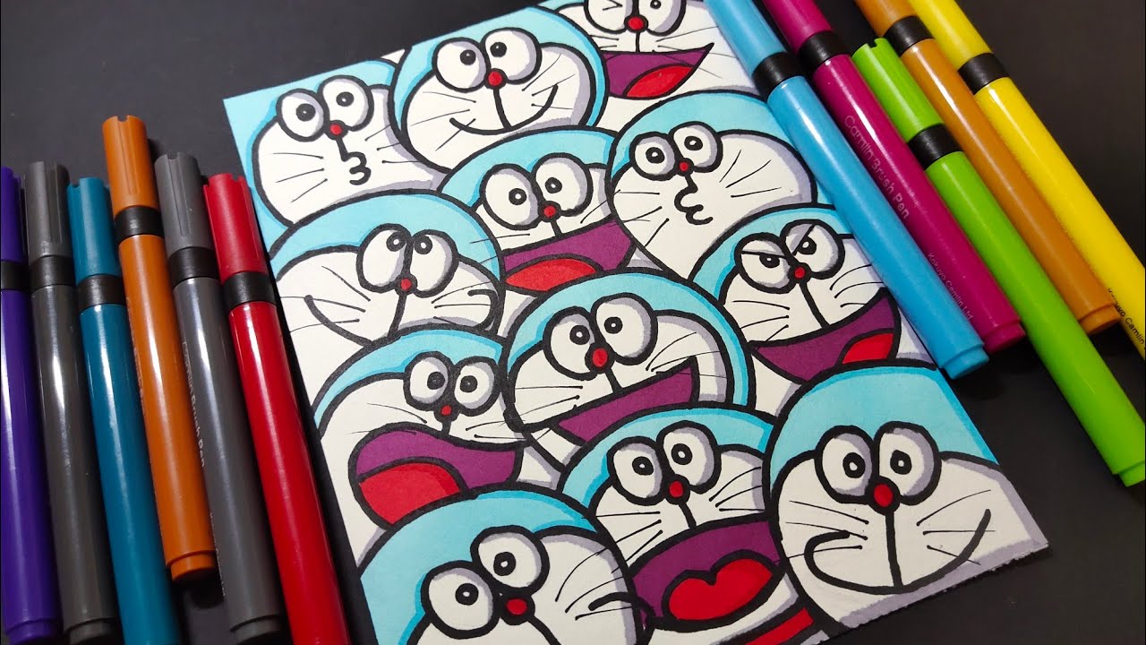 Detail Gambar Doodle Art Doraemon Nomer 7