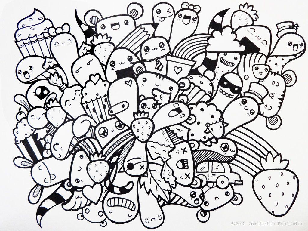 Detail Gambar Doodle Art Monster Nomer 43