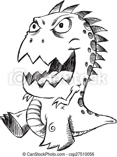 Detail Gambar Doodle Art Monster Nomer 48