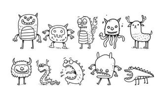 Detail Gambar Doodle Art Monster Nomer 52