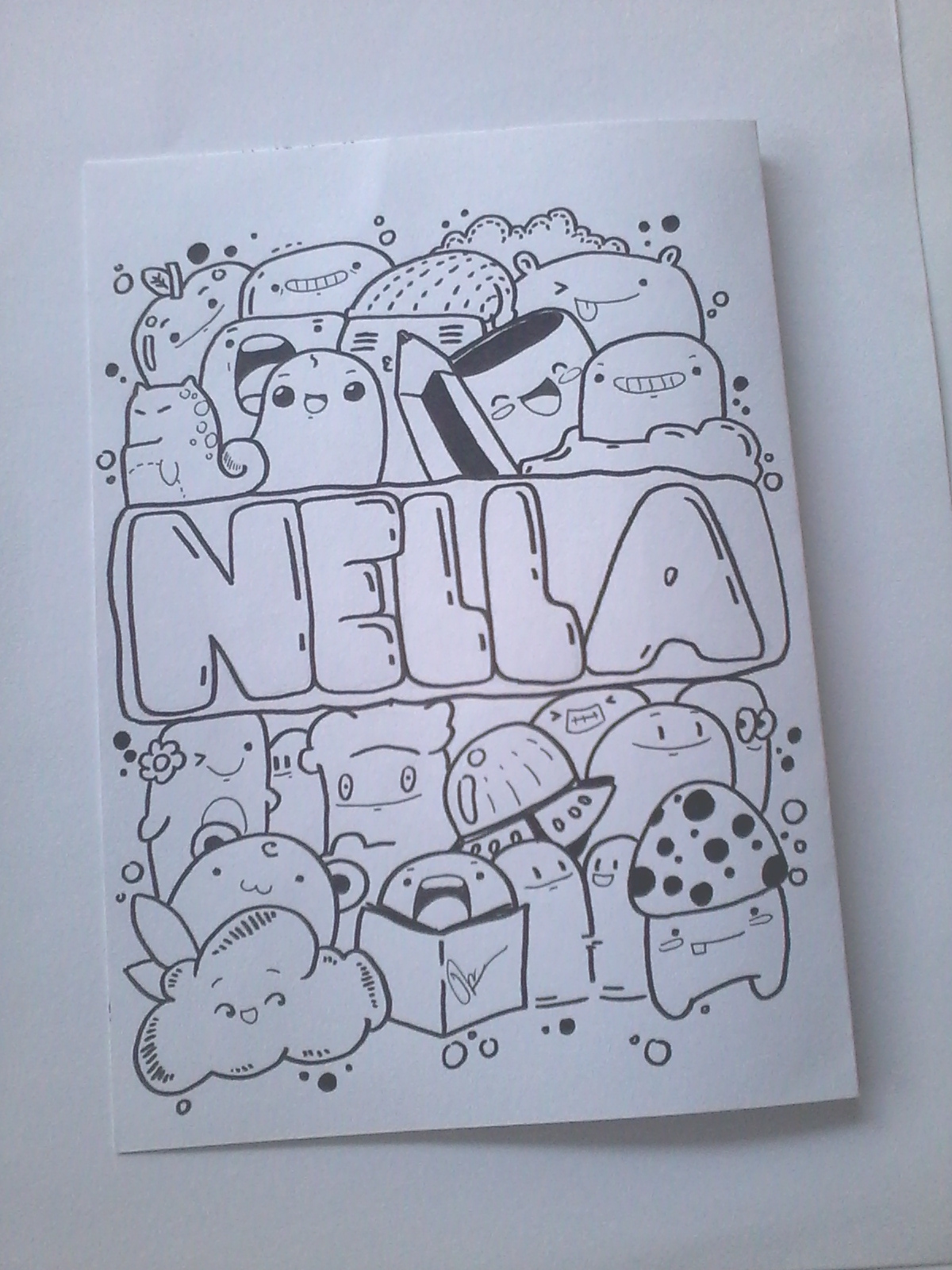 Detail Gambar Doodle Art Name Nomer 2