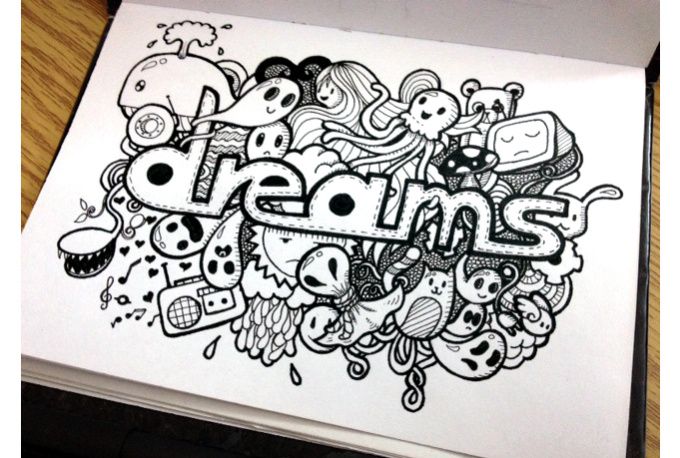 Detail Gambar Doodle Art Name Simple Nomer 5