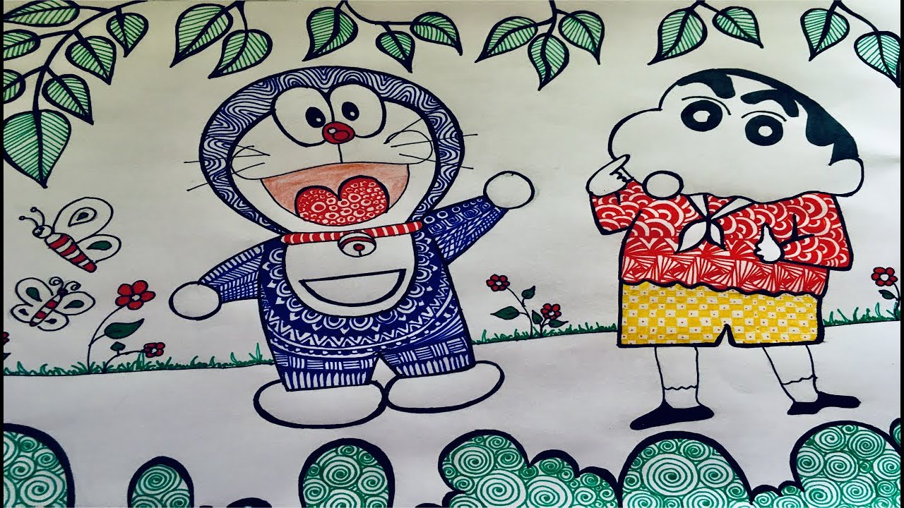 Detail Gambar Doodle Doraemon Nomer 27