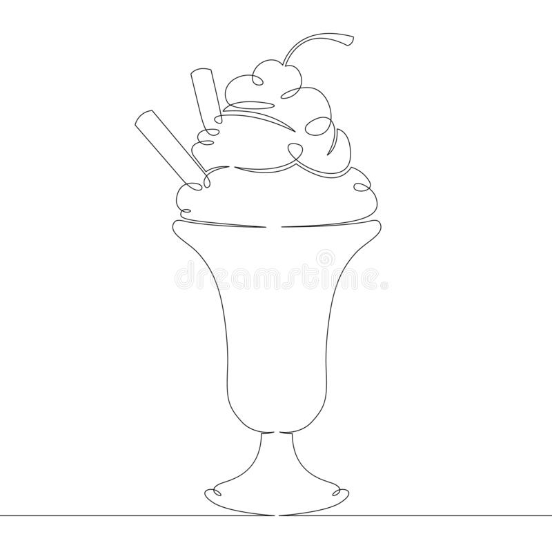 Detail Gambar Doodle Eskrim Milkshake Di Dalam Cup Nomer 29