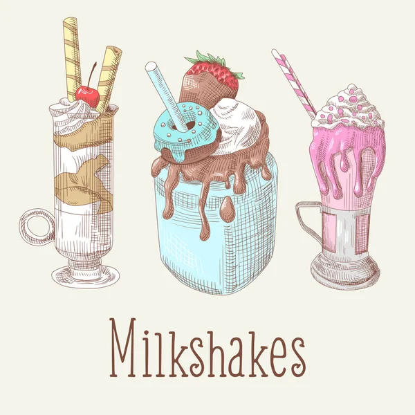 Detail Gambar Doodle Eskrim Milkshake Sederhana Nomer 14