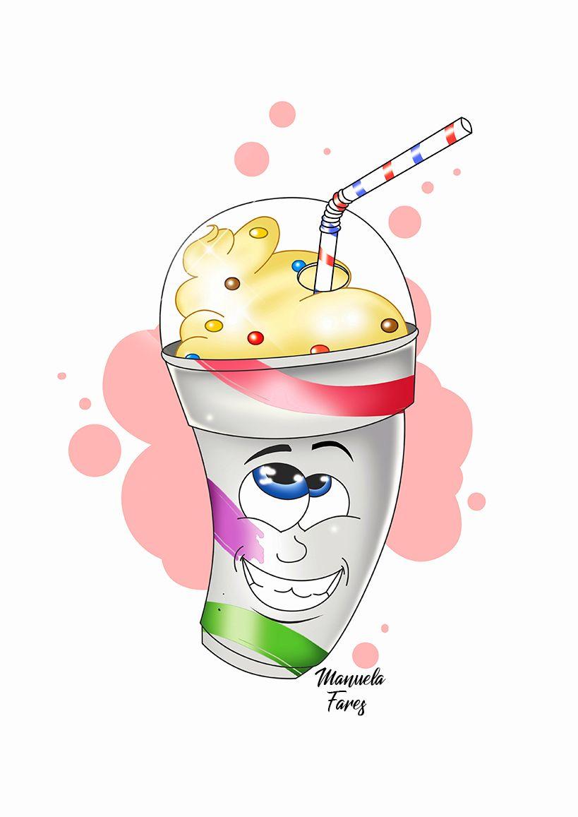 Detail Gambar Doodle Eskrim Milkshake Sederhana Nomer 6
