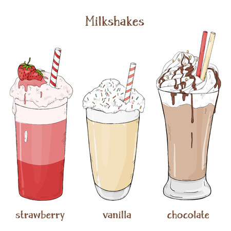 Detail Gambar Doodle Eskrim Milkshake Sederhana Nomer 8