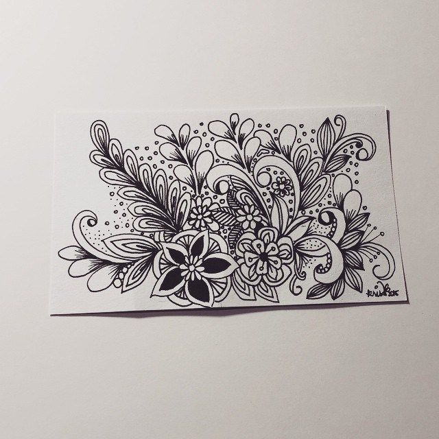 Detail Gambar Doodle Flower Nomer 16