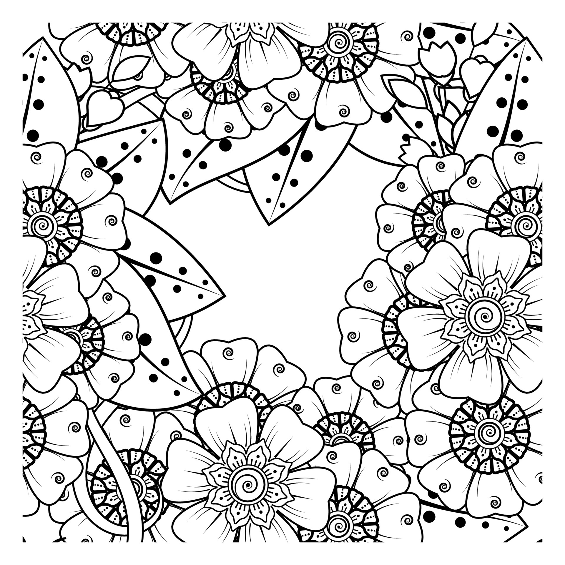 Detail Gambar Doodle Flower Nomer 36