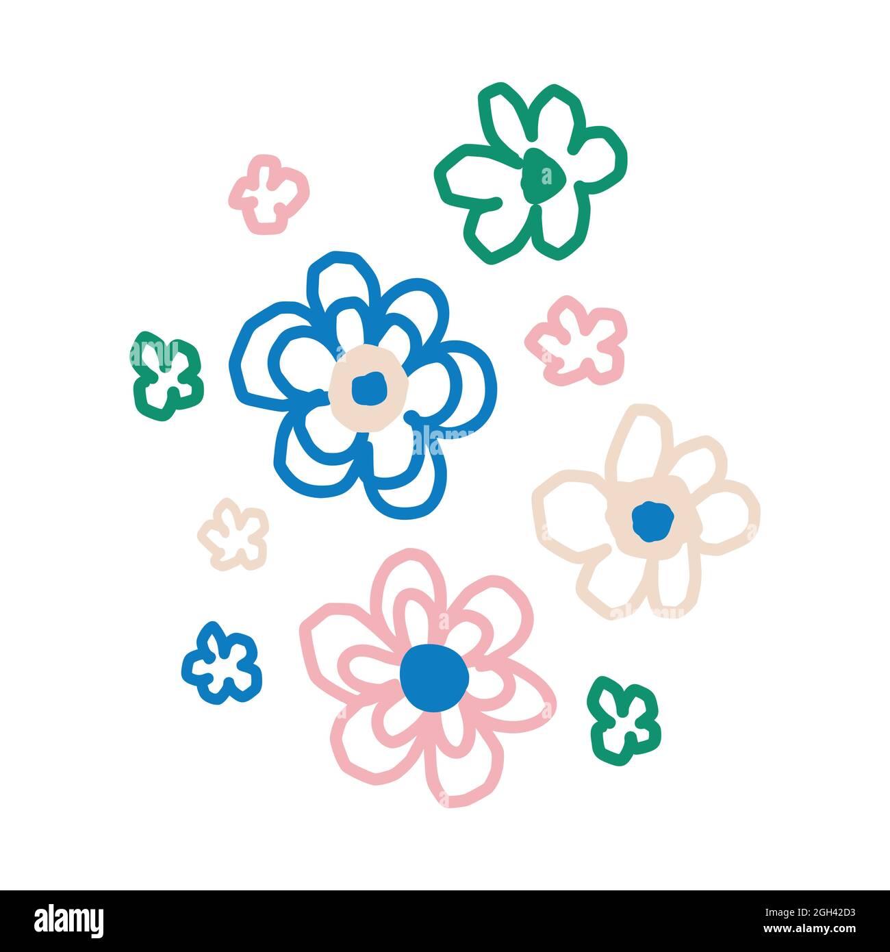 Detail Gambar Doodle Flower Nomer 43