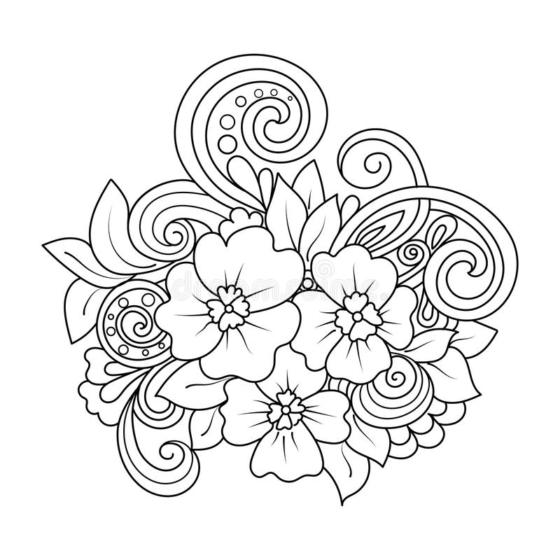 Detail Gambar Doodle Flower Nomer 9