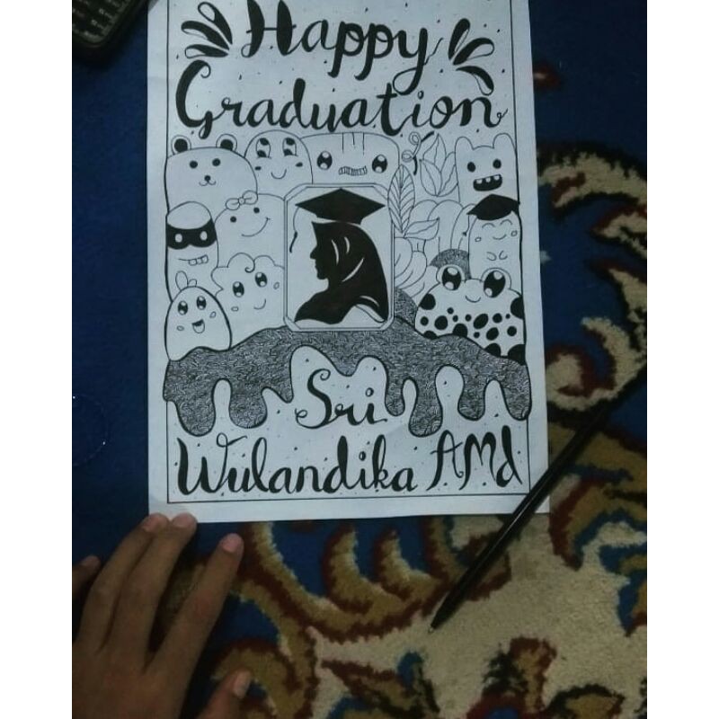 Detail Gambar Doodle Happy Graduation Nomer 29